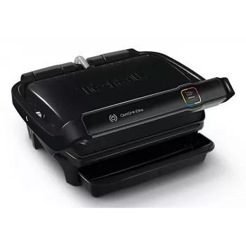 Kontaktný gril Tefal OptiGrill Elite GC7508 čierny termoplast obdĺžnikový