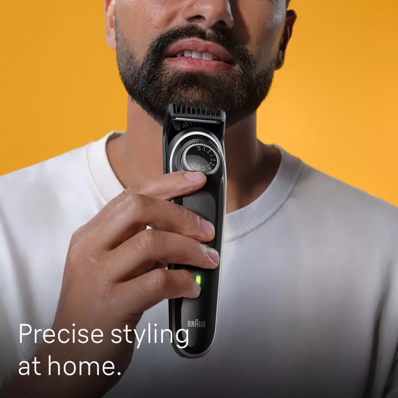 Braun BeardTrimmer 3 zastrihávač brady 3 BT3440, umývateľný, batéria, čierny