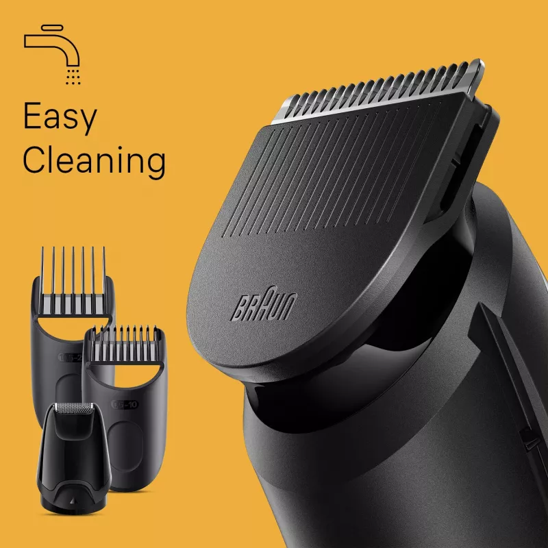 Braun BeardTrimmer 3 zastrihávač brady 3 BT3440, umývateľný, batéria, čierny