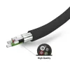Auto nabíjacia sada SBS Mobile USB-Type-C, 2× USB 2.0 konektory, 1 m kábel, 12 W, 12/24 V vstup, čierna