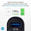 Auto nabíjacia sada SBS Mobile USB-Type-C, 2× USB 2.0 konektory, 1 m kábel, 12 W, 12/24 V vstup, čierna