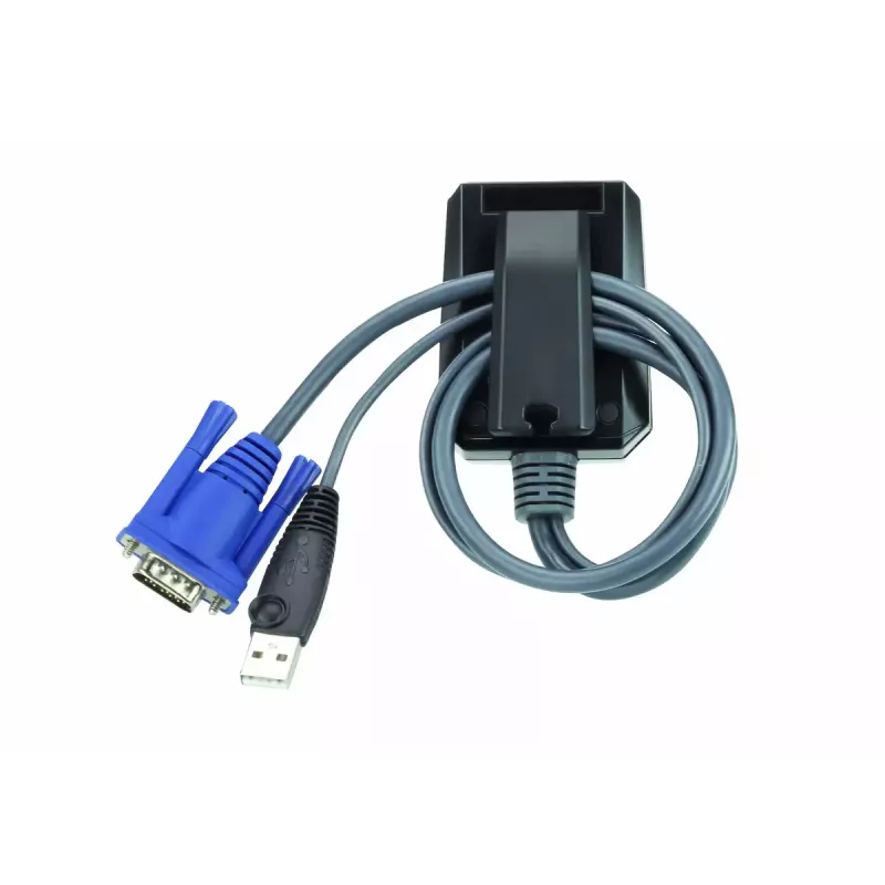 ATEN CV211 Laptop USB KVM Console Crash Cart adaptér