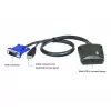 ATEN CV211 Laptop USB KVM Console Crash Cart adaptér