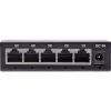 InLine Gigabit sieťový switch 5-portový, 1 Gb/s, desktop, kovové puzdro, bez ventilátora