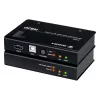 AV KVM extender ATEN CE801 — USB True 4K HDMI cez Cat6 (4K @ 70 m / FHD @ 100 m), HDMI & USB Type-A, čierna
