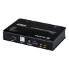 ATEN CE801-AT-G USB True 4K HDMI Cat6 KVM extender (4K @ 70 m / FHD 1080p @ 100 m), HDMI, USB Type-A, RS-232