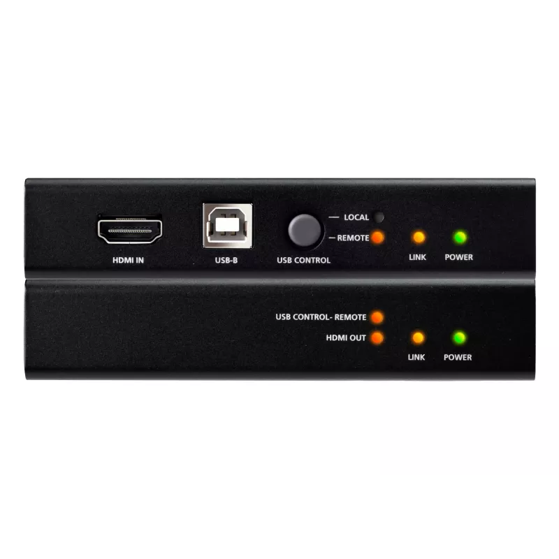ATEN CE801-AT-G USB True 4K HDMI Cat6 KVM extender (4K @ 70 m / FHD 1080p @ 100 m), HDMI, USB Type-A, RS-232