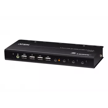 ATEN 4-portový USB 4K HDMI KVMP prepínač USB klávesnica myš video