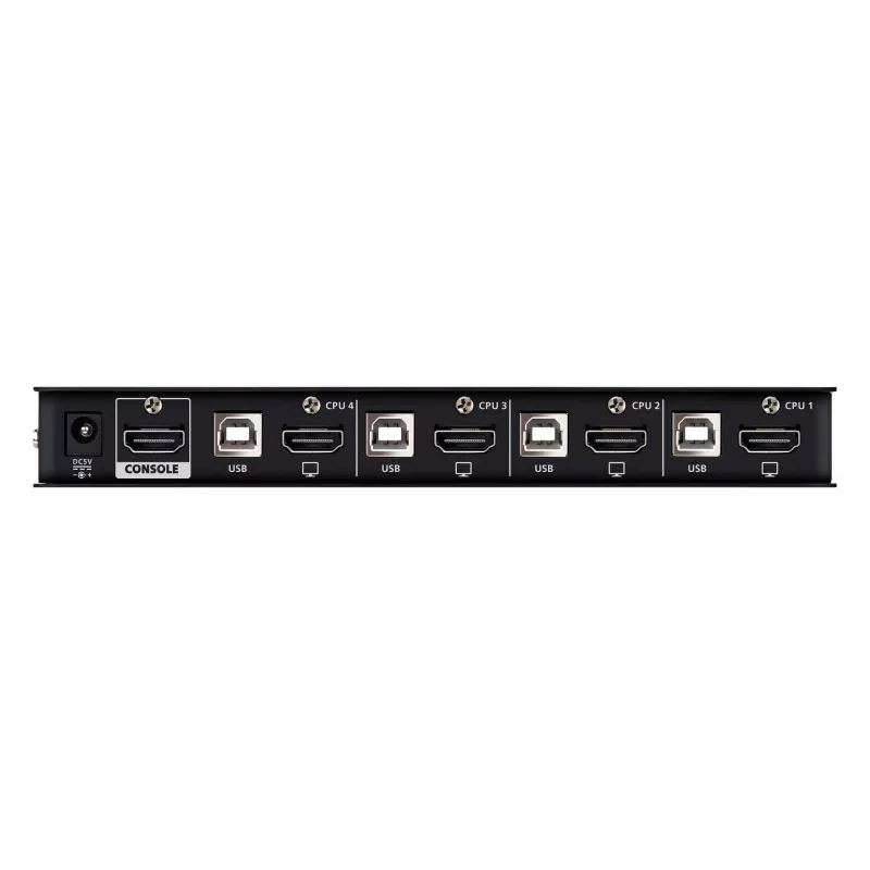 ATEN 4-portový USB 4K HDMI KVMP prepínač USB klávesnica myš video