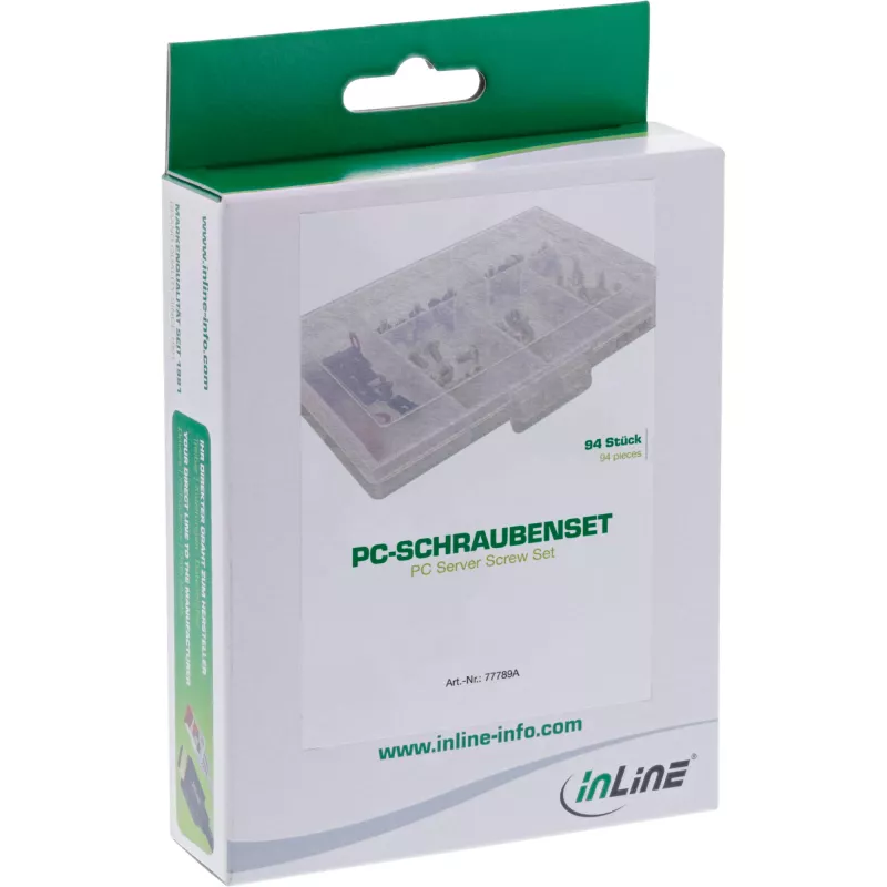 InLine PC-server skrutkový set 94 ks