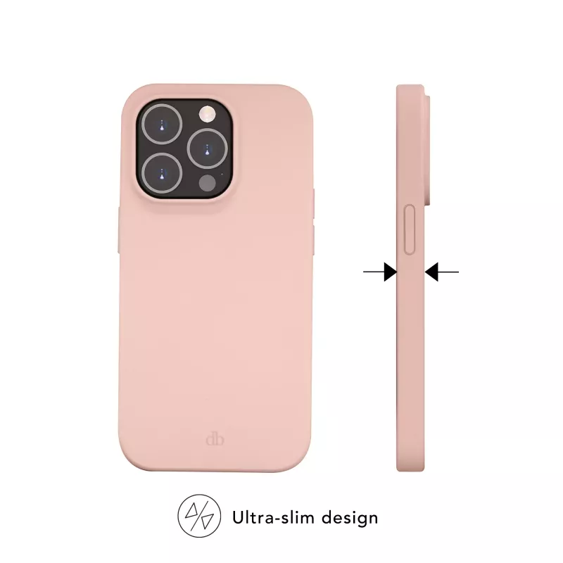 Puzdro dbramante1928 Monaco iPhone 14 Plus Pink Sand
