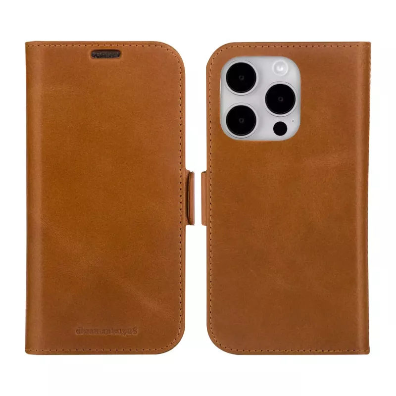 Folio puzdro dbramante1928 Lynge iPhone 15 Pro hnedá