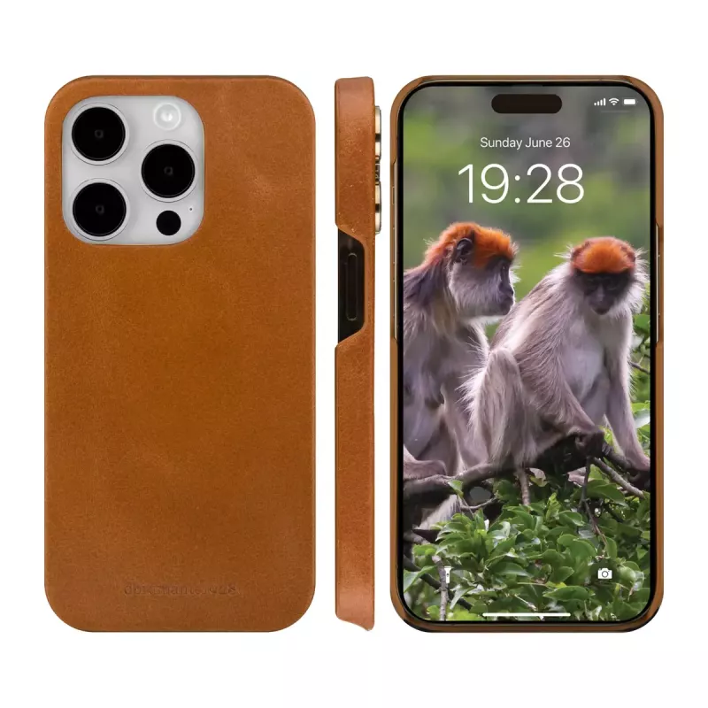 Folio puzdro dbramante1928 Lynge iPhone 15 Pro hnedá