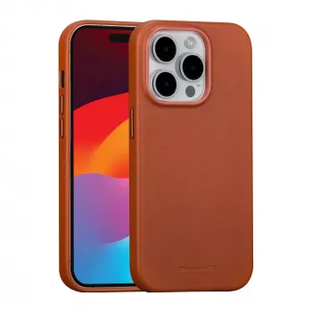 dbramante1928 Roskilde MagSafe – iPhone 15 Pro Max – Tan, puzdro, Apple, iPhone 15 Pro Max, červená