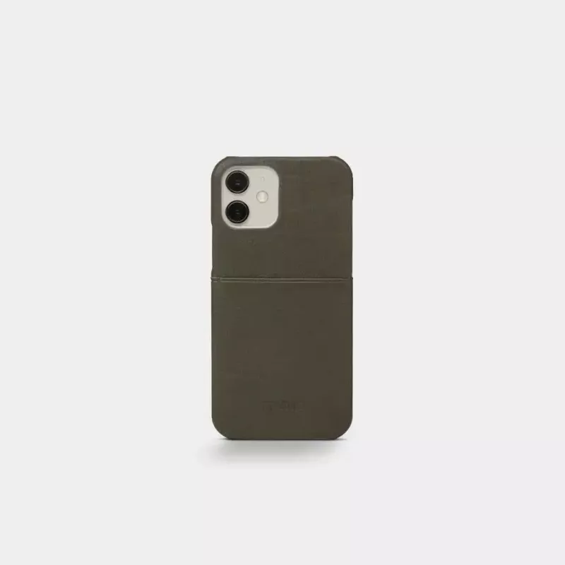 Puzdro Trunk TR-BC1261-GRE pre iPhone 12 zelená 15,5 cm