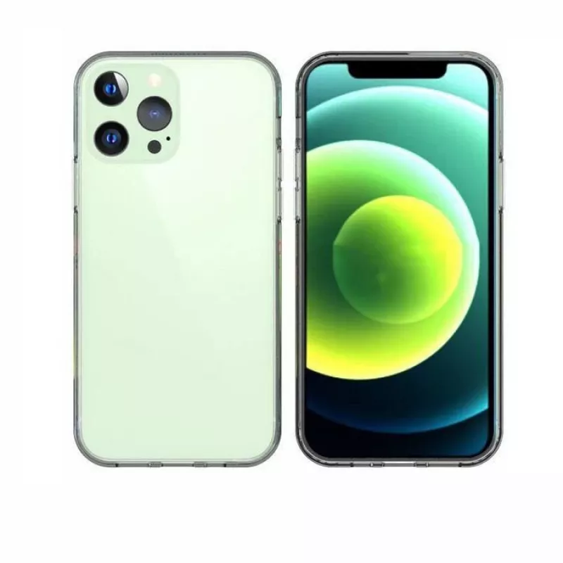 eSTUFF London ES67100003-BULK zadný kryt pre Apple iPhone 13 Pro, TPU, priehľadný