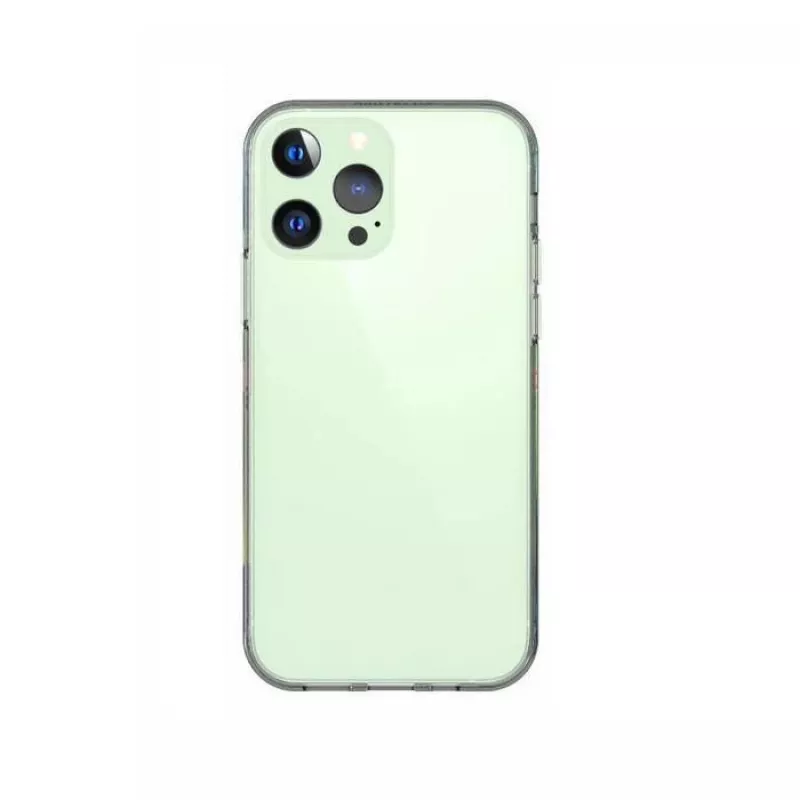 eSTUFF London ES67100003-BULK zadný kryt pre Apple iPhone 13 Pro, TPU, priehľadný