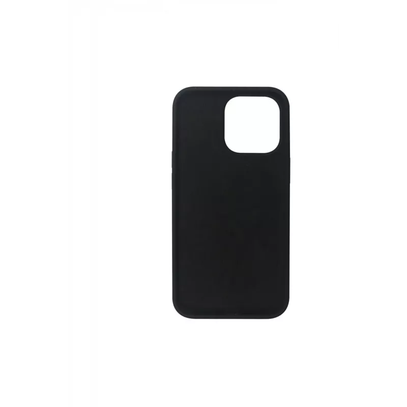 eSTUFF Madrid ES67120003 zadný kryt pre Apple iPhone 13 Pro, silikónový, čierny