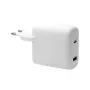 Nabíjačka d bramante re-charge Pro EU – interiér AC 110–240 V, USB‑C 65 W + USB‑A 18 W, biela