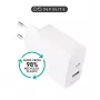 eSTUFF ES637031-BULK nabíjačka pre mobilné zariadenia smartfón biela AC rýchle nabíjanie interiér
