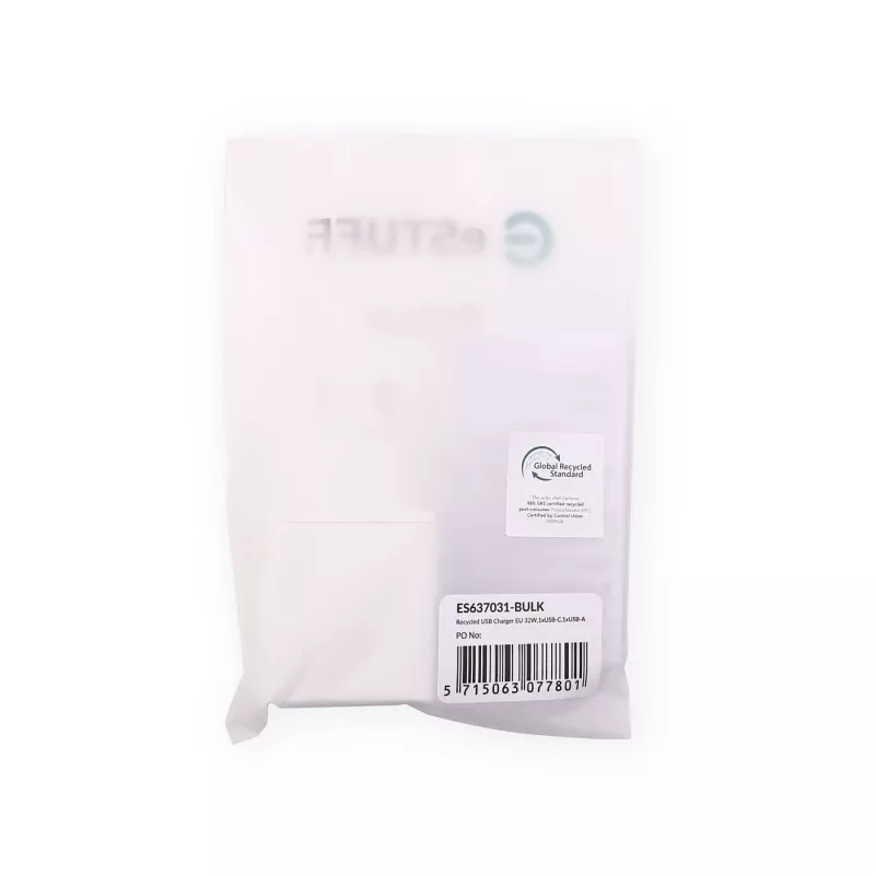 eSTUFF ES637031-BULK nabíjačka pre mobilné zariadenia smartfón biela AC rýchle nabíjanie interiér