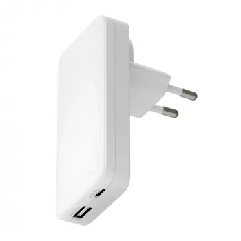 dbramante1928 Pro - EU/US tenká nabíjačka - USB-C 65W+USB-A 30W - W