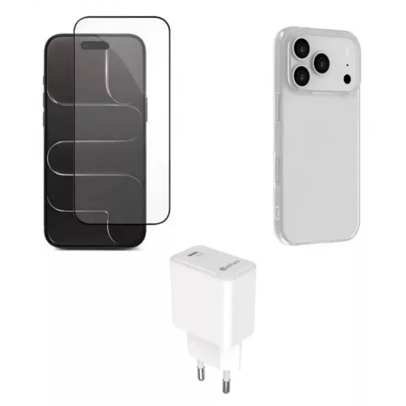 Sada napájacieho zdroja eSTUFF ES-KIT-IPH17PROMAX pre iPhone 17 Pro Max nabíjacia a káblová sada