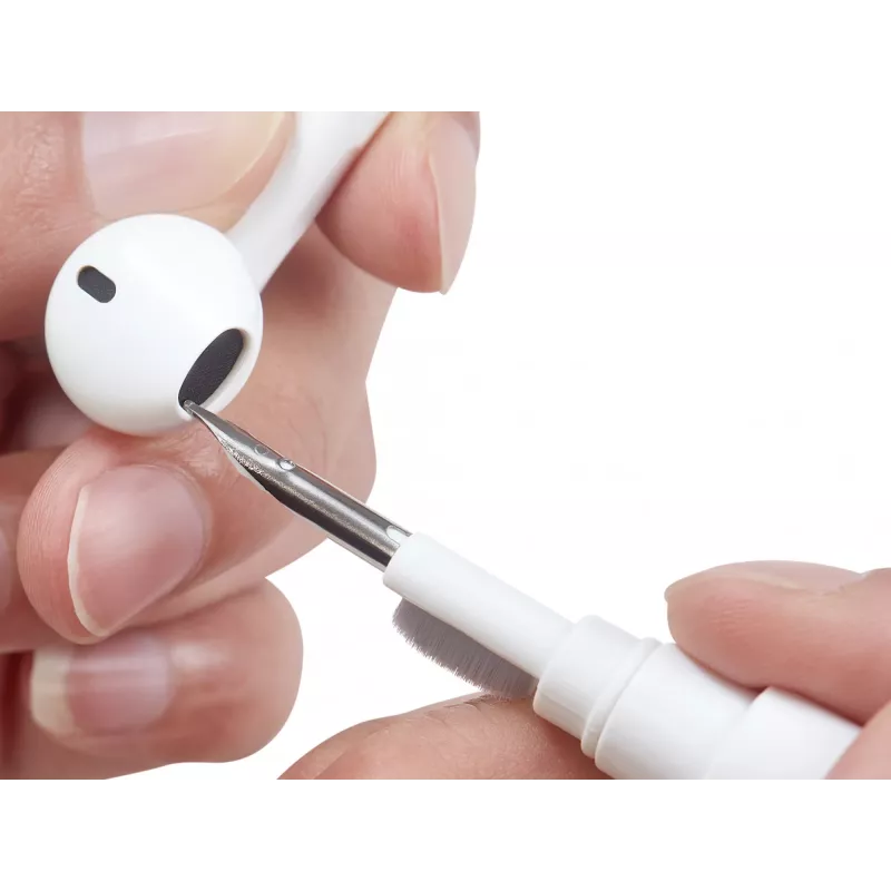 Čistiaca sada Sandberg Cleaning Pen Kit pre Airpods sivá biela