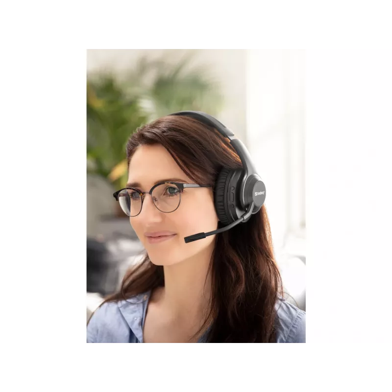 Headset Sandberg bezdrôtový headset ANC+ENC Pro