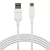 dbramante1928 re-charge Pro CB12ACWH7088 kábel USB-A na USB-C, 1,2 m, USB 2.0, 480 Mbps, 36W, 100 % recyklovaný plast, biely