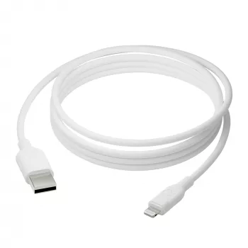 dbramante1928 re-charge Pro – kábel 2,5 m USB-A na Lightning – biely