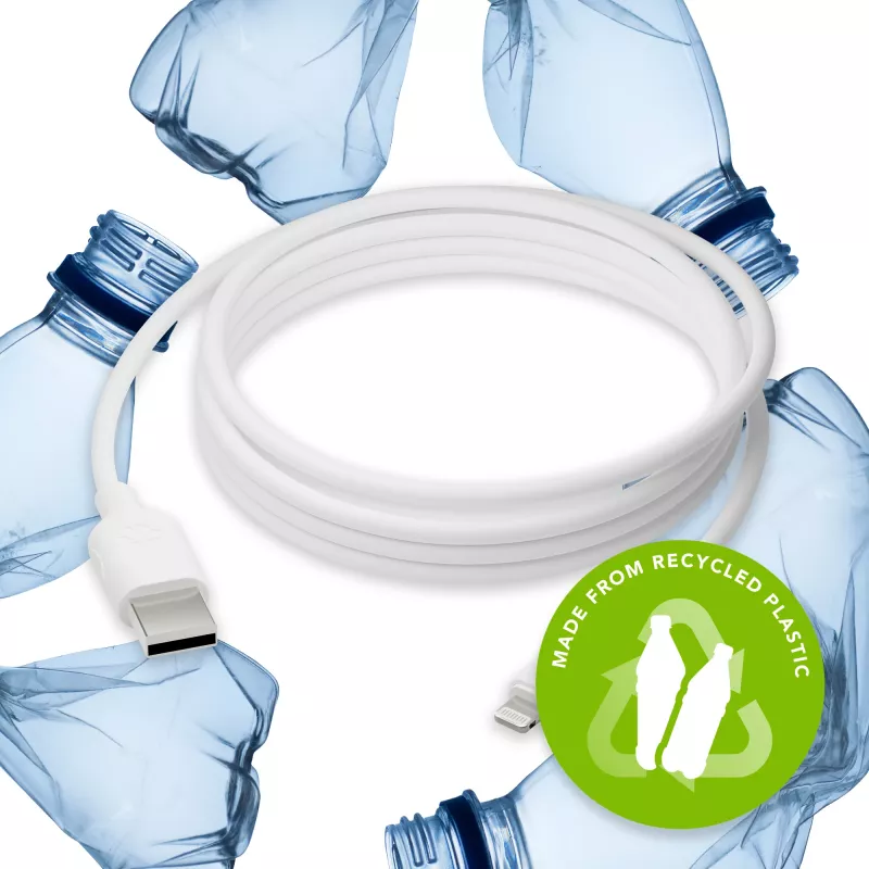 dbramante1928 re-charge Pro – kábel 2,5 m USB-A na Lightning – biely