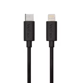 Veho USB-C na Lightning nabíjací a synchronizačný kábel 0,2 m 8 g