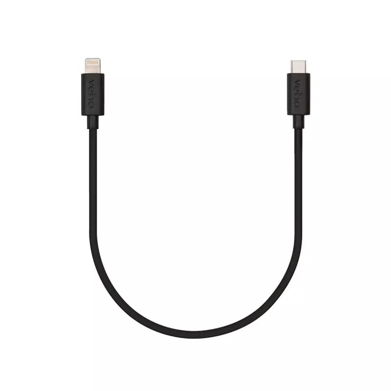 Veho USB-C na Lightning nabíjací a synchronizačný kábel 0,2 m 8 g