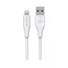 Lightning kábel eSTUFF ES601170-BULK 1m biely 5V 2,4A