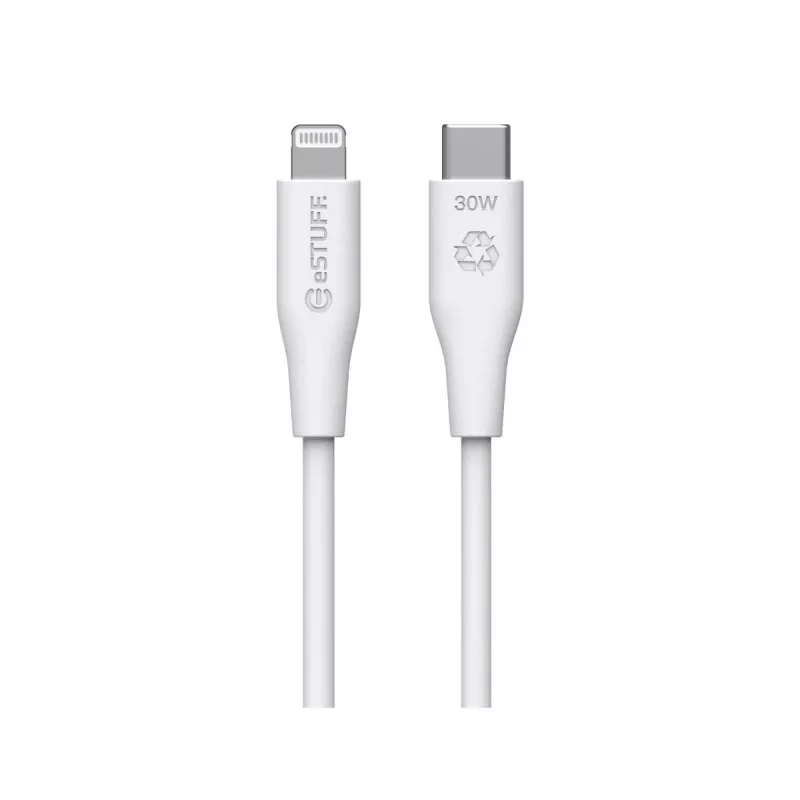 Lightning kábel eSTUFF ES602270-BULK 2 m biely MFI certifikovaný