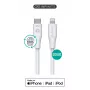 Lightning kábel eSTUFF ES602370-BULK 3m USB-C 2,4A