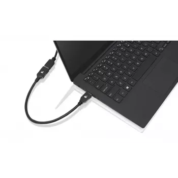 IOGEAR G2LU3AMF USB kábel USB 3.2 Gen 1 0,3 m USB A čierny