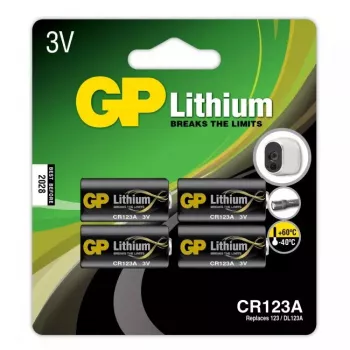 Jednorazová batéria GP Batteries Lithium CR 123A lithium-mangán-dioxid