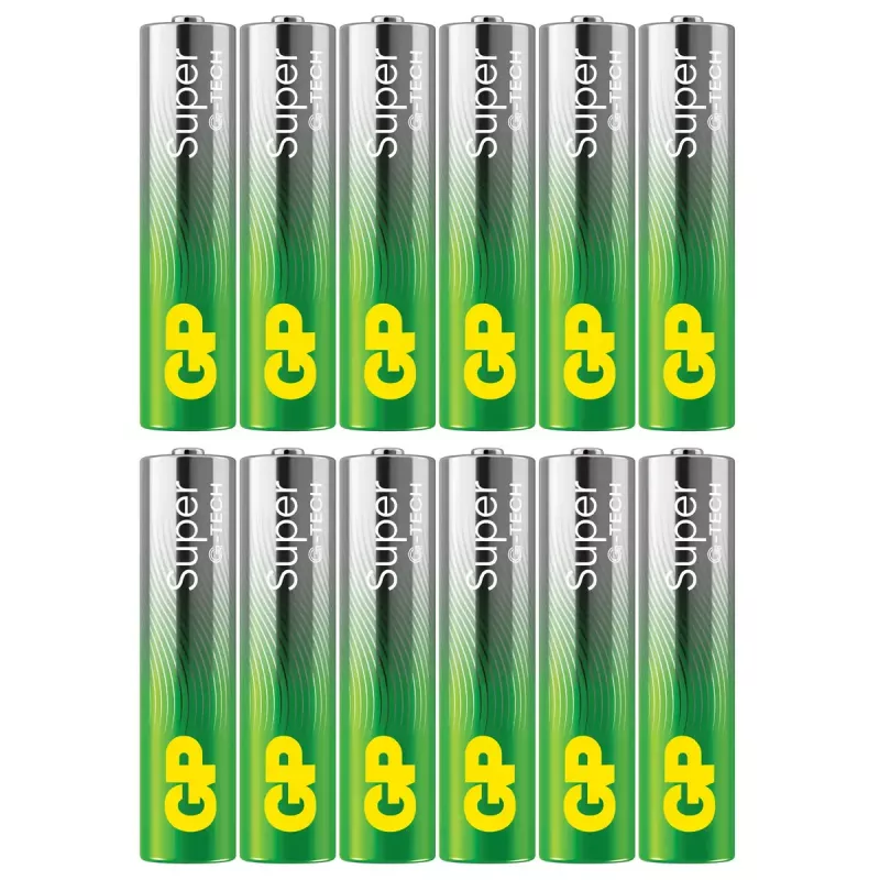 Jednorazová batéria GP Batteries Super Alkaline GP24A AAA alkalická 10 rokov skladovateľná