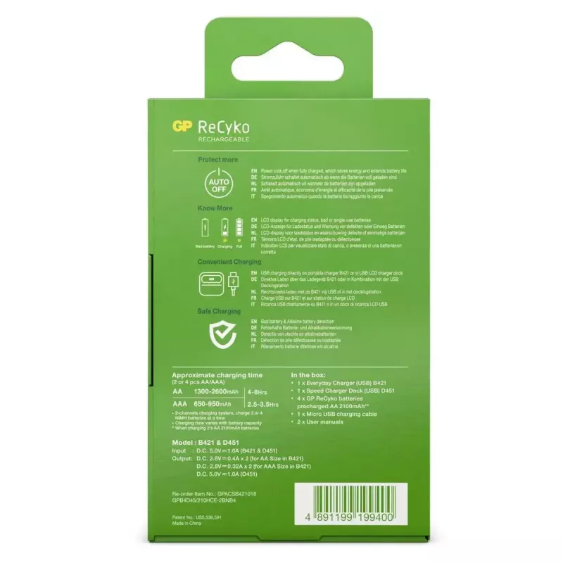 Nabíjačka GP Batterien PowerBank B421