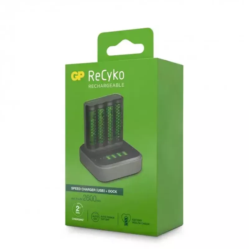 Nabíjačka batérií GP Batterien ReCyko M451 USB NiMH AA AAA