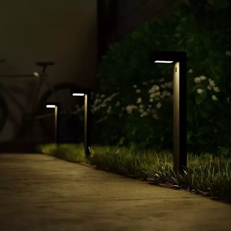 Vonkajšie podlahové svietidlo Hombli HBPK-0100 LED 6 W čierna