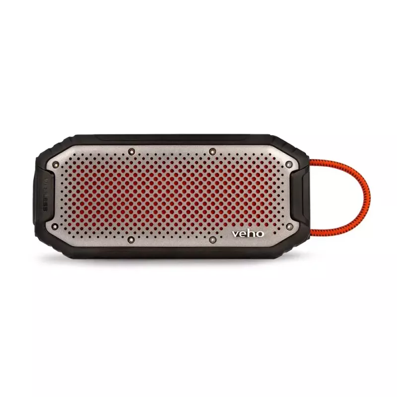 Stereo prenosný reproduktor Veho MX-1 čierny/strieborný