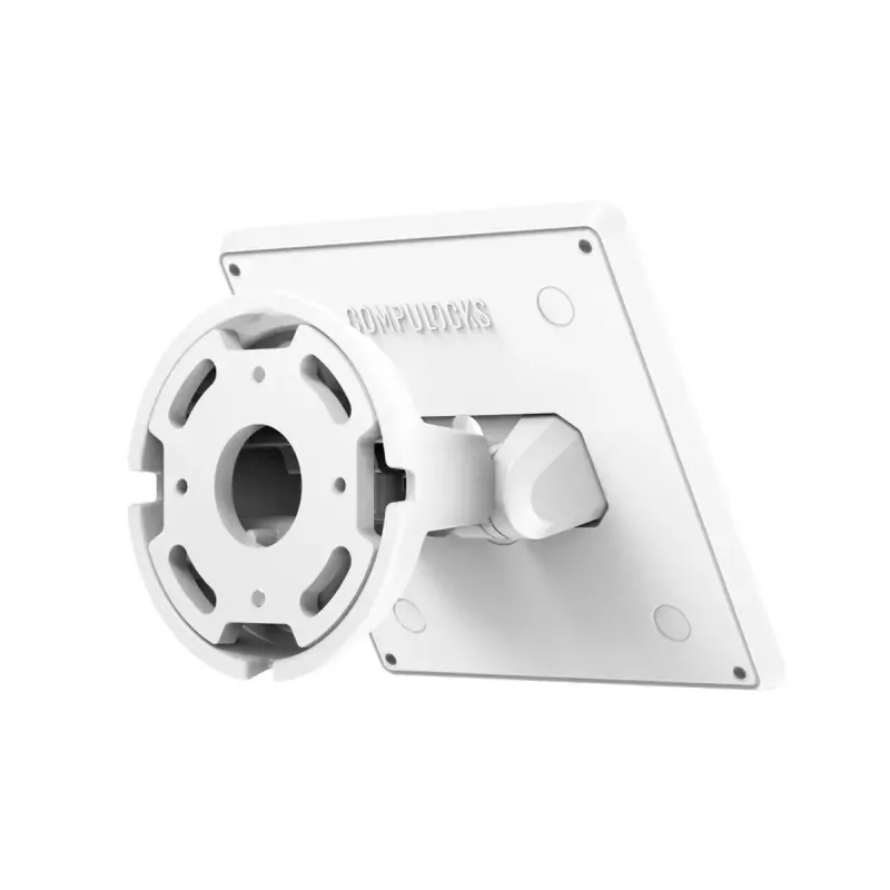 Compulocks 505W BOW VESA naklápací nástenný držiak pre tablet, hliník, biely