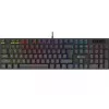 Sandberg 640-31 mechanická herná klávesnica, USB, podsvietená, modré spínače, QWERTZ nemecká