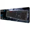 Sandberg 640-31 mechanická herná klávesnica, USB, podsvietená, modré spínače, QWERTZ nemecká
