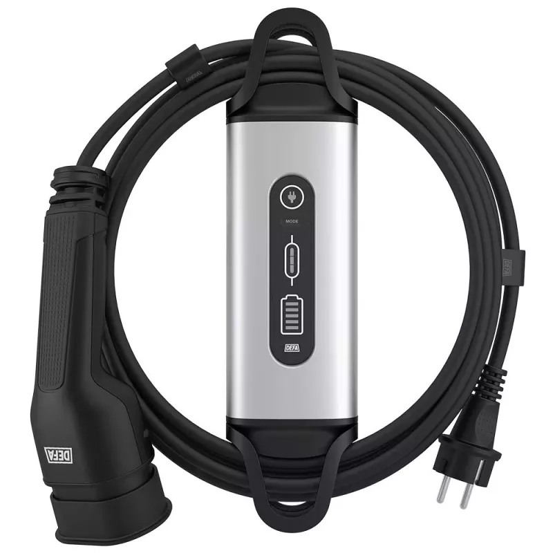 DEFA eMove čierna Type 2 CEE 7/7 6 m 2,1 kg