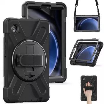 eSTUFF AUSTIN puzdro Defender pre Samsung Galaxy Tab A9 – čierne