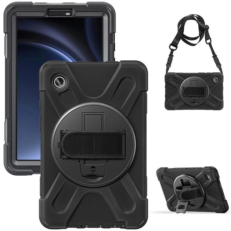 eSTUFF AUSTIN puzdro Defender pre Samsung Galaxy Tab A9 – čierne